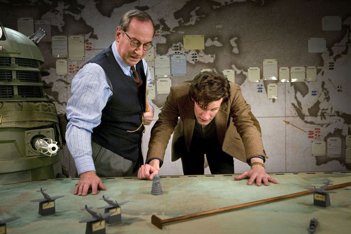 doctor who victory of the daleks karen gillan matt smith