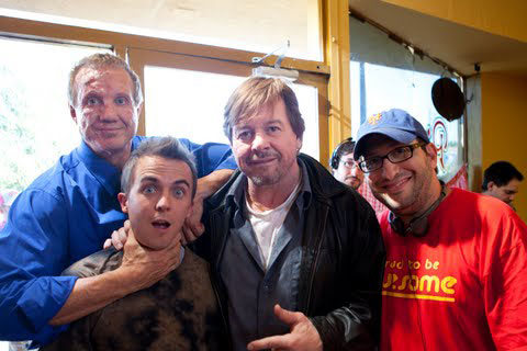 frankieddpjoepiper Frankie Muniz, DDP, Joe Eckardt, and Rowdy Roddy Piper