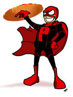 Pizza Man Logo