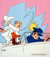 Boss Hogg Rosco Dukes Cartoon