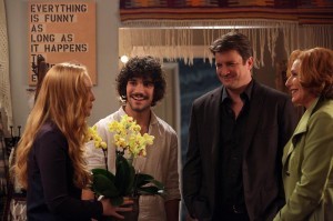 MOLLY QUINN, MYKO OLIVER, NATHAN FILLION, SUSAN SULLIVAN