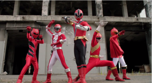 Megaforce Red Rangers