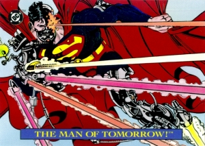 Cyborg Superman Foil Trading Card