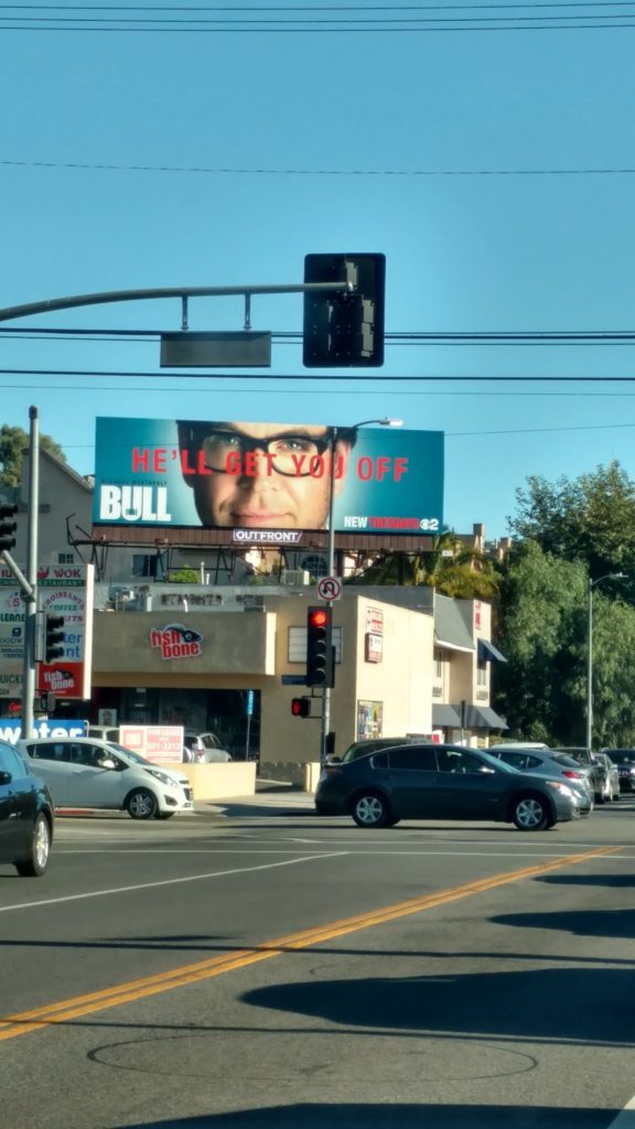 Bull Billboard He'll Get You Off