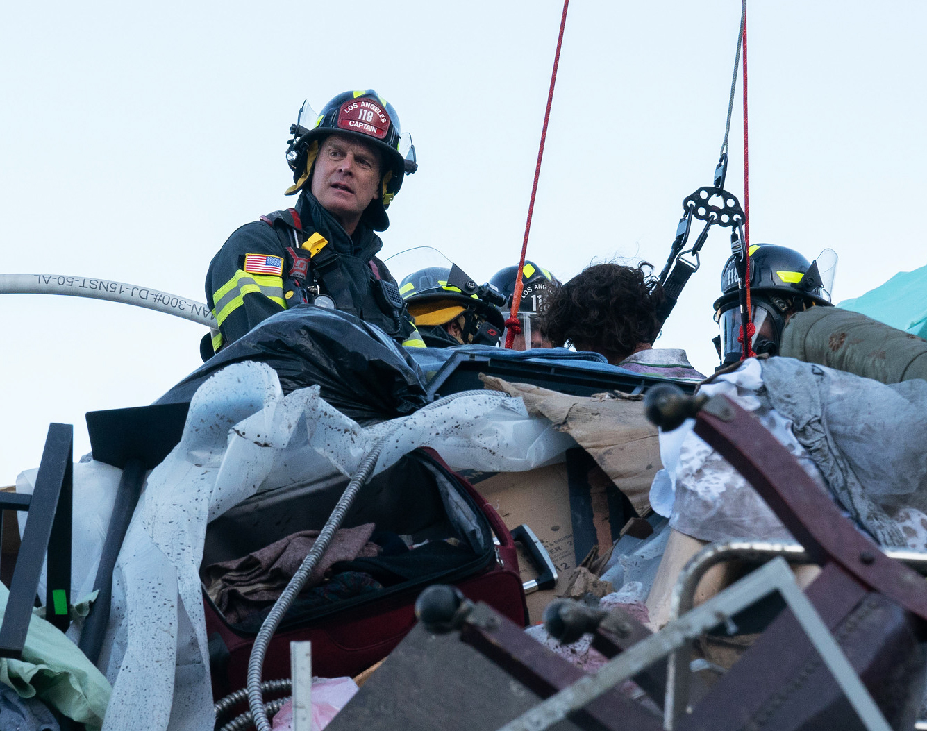 9-1-1: Peter Krause in the “Lost and Found” episode of 9-1-1 airing Monday, May 1 (8:00-9:01 PM ET/PT) on FOX. © 2022 FOX MEDIA LLC. CR: Jack Zeman/ FOX. 9-1-1: Peter Krause in the “Lost and Found” episode of 9-1-1 airing Monday, May 1 (8:00-9:01 PM ET/PT) on FOX. © 2022 FOX MEDIA LLC. CR: Jack Zeman/ FOX.