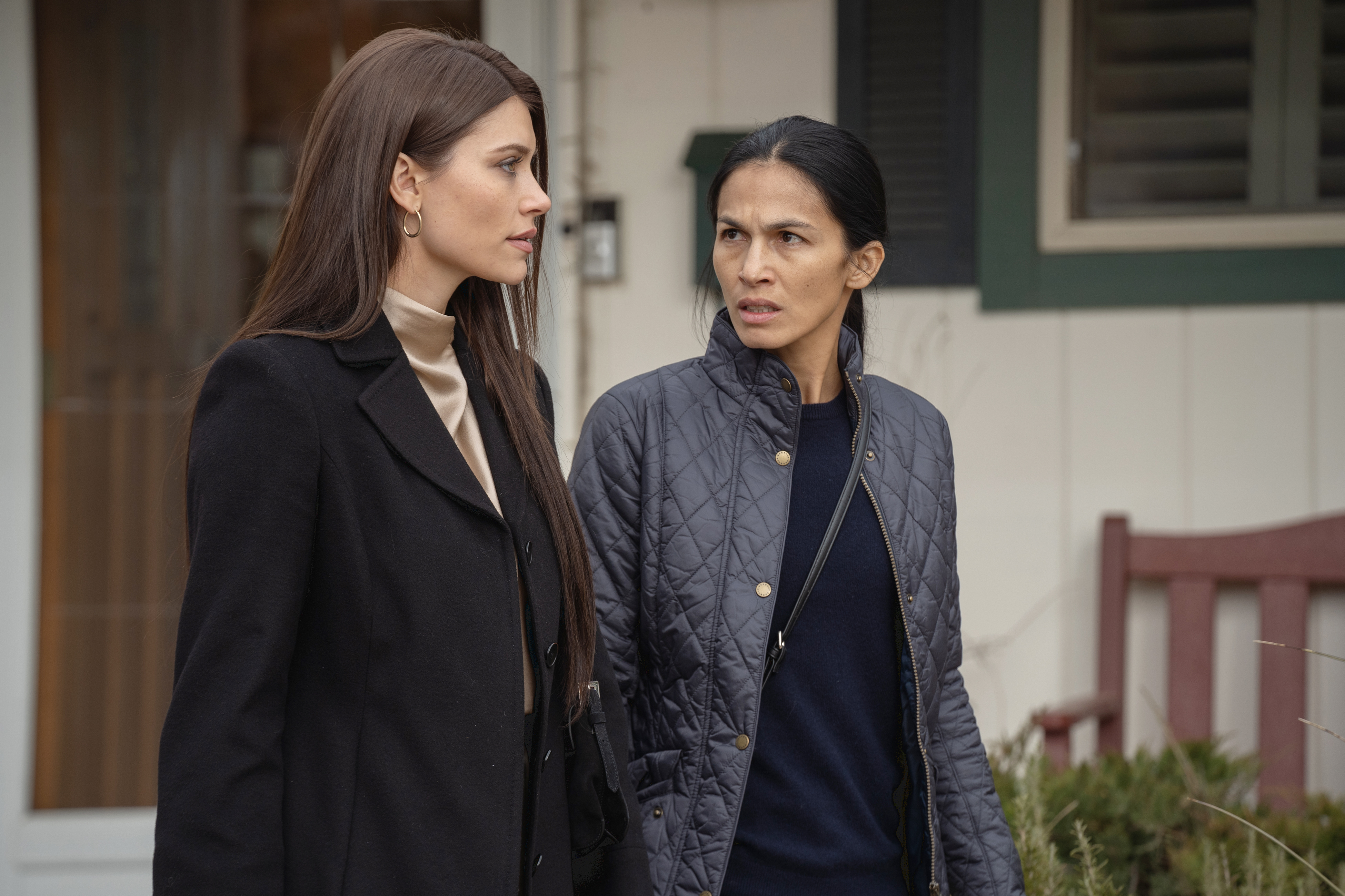 THE CLEANING LADY: L-R: Eva De Dominici and Élodie Yung in the “Arman” Season Three premiere episode of THE CLEANING LADY airing Tuesday, March 5 (8:00-9:00 PM ET/PT) on FOX.  ©2024 Fox Media LLC. CR: Jeff Neumann/FOX THE CLEANING LADY: L-R: Eva De Dominici and Élodie Yung in the “Arman” Season Three premiere episode of THE CLEANING LADY airing Tuesday, March 5 (8:00-9:00 PM ET/PT) on FOX.  ©2024 Fox Media LLC. CR: Jeff Neumann/FOX