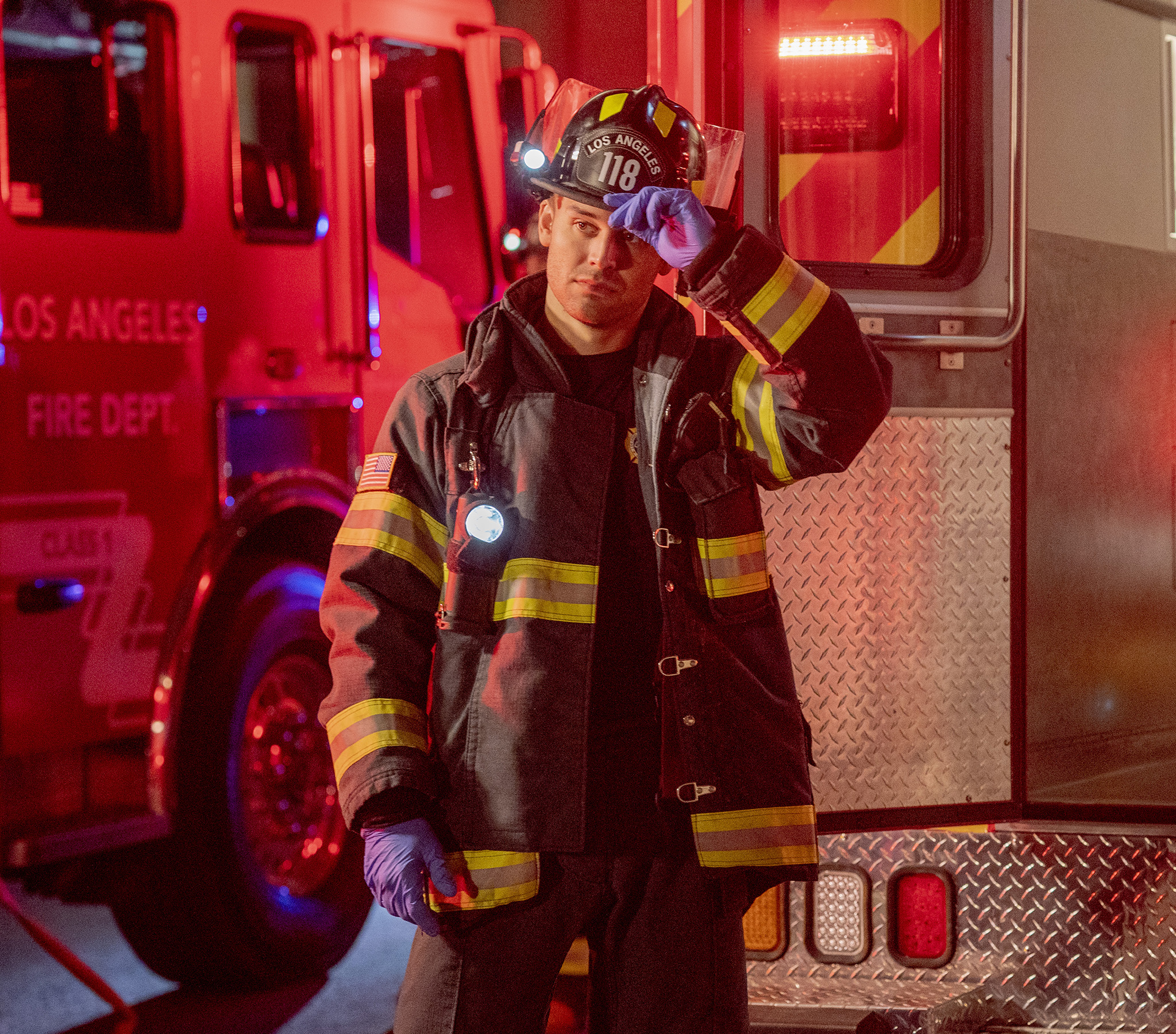 9-1-1: Ryan Guzman in the “Breaking Point” episode of 9-1-1 airing Monday, April 19 (8:00-9:00 PM ET/PT) on FOX. CR: FOX. © 2021 FOX Media LLC. 9-1-1: Ryan Guzman in the “Breaking Point” episode of 9-1-1 airing Monday, April 19 (8:00-9:00 PM ET/PT) on FOX. CR: FOX. © 2021 FOX Media LLC.