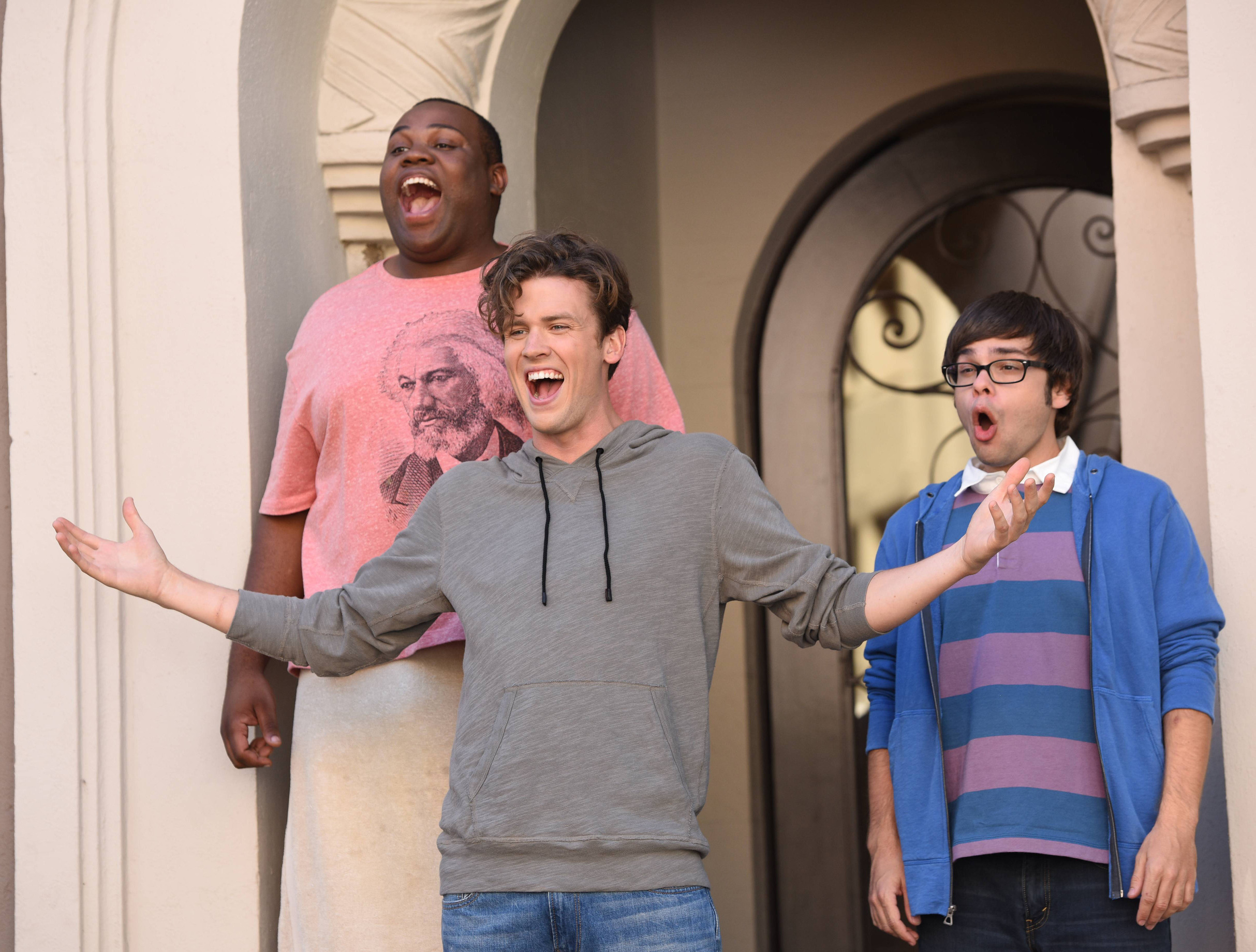 COOPER BARRETTâS GUIDE TO SURVIVING LIFE :  L-R: James Earl as Barry, Jack Cutmore-Scott as Cooper and Charlie Saxton as Neal in the series premiere episode of COOPER BARRETTâS GUIDE TO SURVIVING LIFE airing Sunday, Jan. 3 (8:30-9:00 PM ET/PT) on FOX.  CR:  FOX. © 2015 FOX Broadcasting Co. COOPER BARRETTâS GUIDE TO SURVIVING LIFE :  L-R: James Earl as Barry, Jack Cutmore-Scott as Cooper and Charlie Saxton as Neal in the series premiere episode of COOPER BARRETTâS GUIDE TO SURVIVING LIFE airing Sunday, Jan. 3 (8:30-9:00 PM ET/PT) on FOX.  CR:  FOX. © 2015 FOX Broadcasting Co.