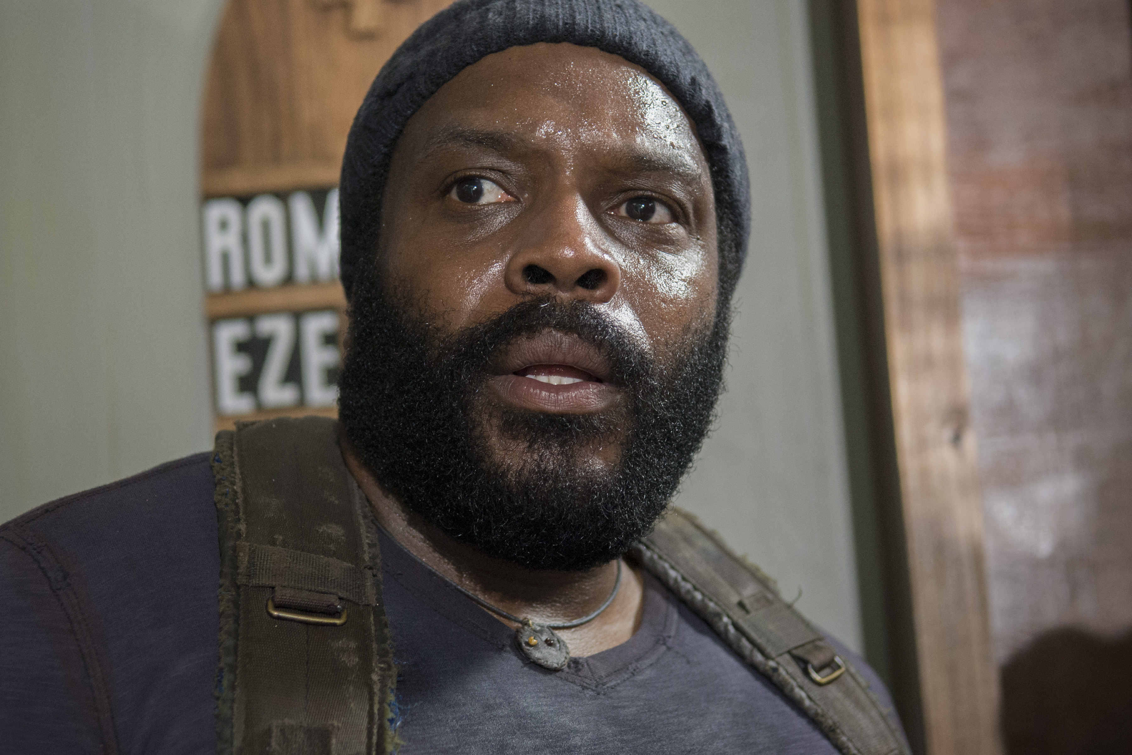 Chad Coleman as Tyreese - The Walking Dead _ Season 5, Episode 7 - Photo Credit: Gene Page/AMC Chad Coleman as Tyreese - The Walking Dead _ Season 5, Episode 7 - Photo Credit: Gene Page/AMC