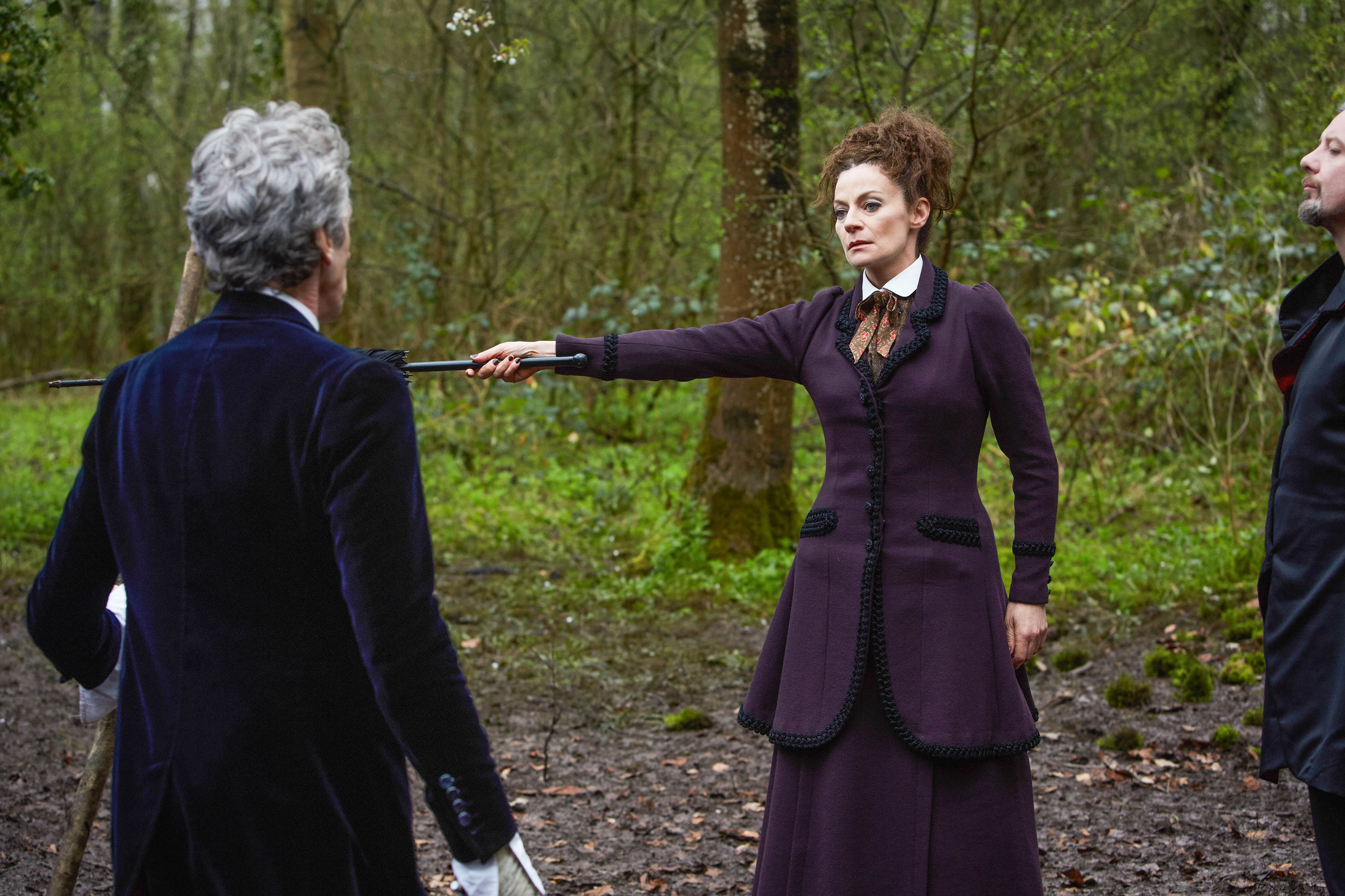 WARNING: Embargoed for publication until 00:00:01 on 27/06/2017 - Programme Name: Doctor Who S10 - TX: 01/07/2017 - Episode: n/a (No. 12) - Picture Shows: ***EMBARGOED UNTIL 00:01hrs 27th JUNE 2017*** The Doctor (PETER CAPALDI), Missy (MICHELLE GOMEZ) - (C) BBC/BBC Worldwide - Photographer: Simon Ridgway WARNING: Embargoed for publication until 00:00:01 on 27/06/2017 - Programme Name: Doctor Who S10 - TX: 01/07/2017 - Episode: n/a (No. 12) - Picture Shows: ***EMBARGOED UNTIL 00:01hrs 27th JUNE 2017*** The Doctor (PETER CAPALDI), Missy (MICHELLE GOMEZ) - (C) BBC/BBC Worldwide - Photographer: Simon Ridgway