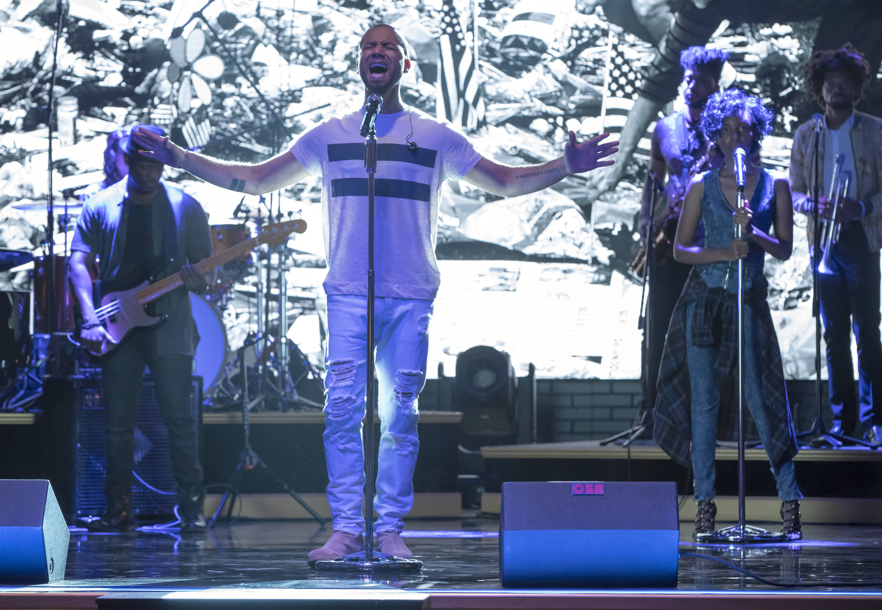 EMPIRE: Jussie Smollett in the "Light in Darkness" episode of EMPIRE premiering Wednesday, Sept. 21 (9:00-10:00 PM ET/PT) on FOX. ©2016 Fox Broadcasting Co. CR: Chuck Hodes/FOX EMPIRE: Jussie Smollett in the "Light in Darkness" episode of EMPIRE premiering Wednesday, Sept. 21 (9:00-10:00 PM ET/PT) on FOX. ©2016 Fox Broadcasting Co. CR: Chuck Hodes/FOX