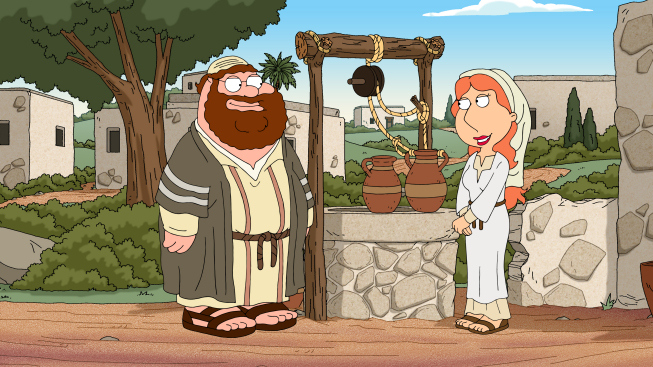 FAMILY GUY: Peter tells his own version of the Nativity story in the all-new “Jesus, Mary, and Joseph!” episode of FAMILY GUY airing Sunday, Dec. 16 (9:00-9:30 PM ET/PT) on FOX.   FAMILY GUY ™ and © 2012 TCFFC ALL RIGHTS RESERVED. FAMILY GUY: Peter tells his own version of the Nativity story in the all-new “Jesus, Mary, and Joseph!” episode of FAMILY GUY airing Sunday, Dec. 16 (9:00-9:30 PM ET/PT) on FOX.   FAMILY GUY ™ and © 2012 TCFFC ALL RIGHTS RESERVED.