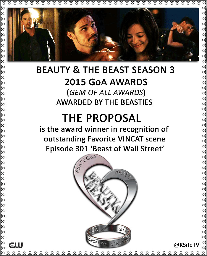 Favorite VinCat Moment/Scene - The Proposal - #3.1 "The Beast of Wall Street" Final Scene Favorite VinCat Moment/Scene - The Proposal - #3.1 "The Beast of Wall Street" Final Scene