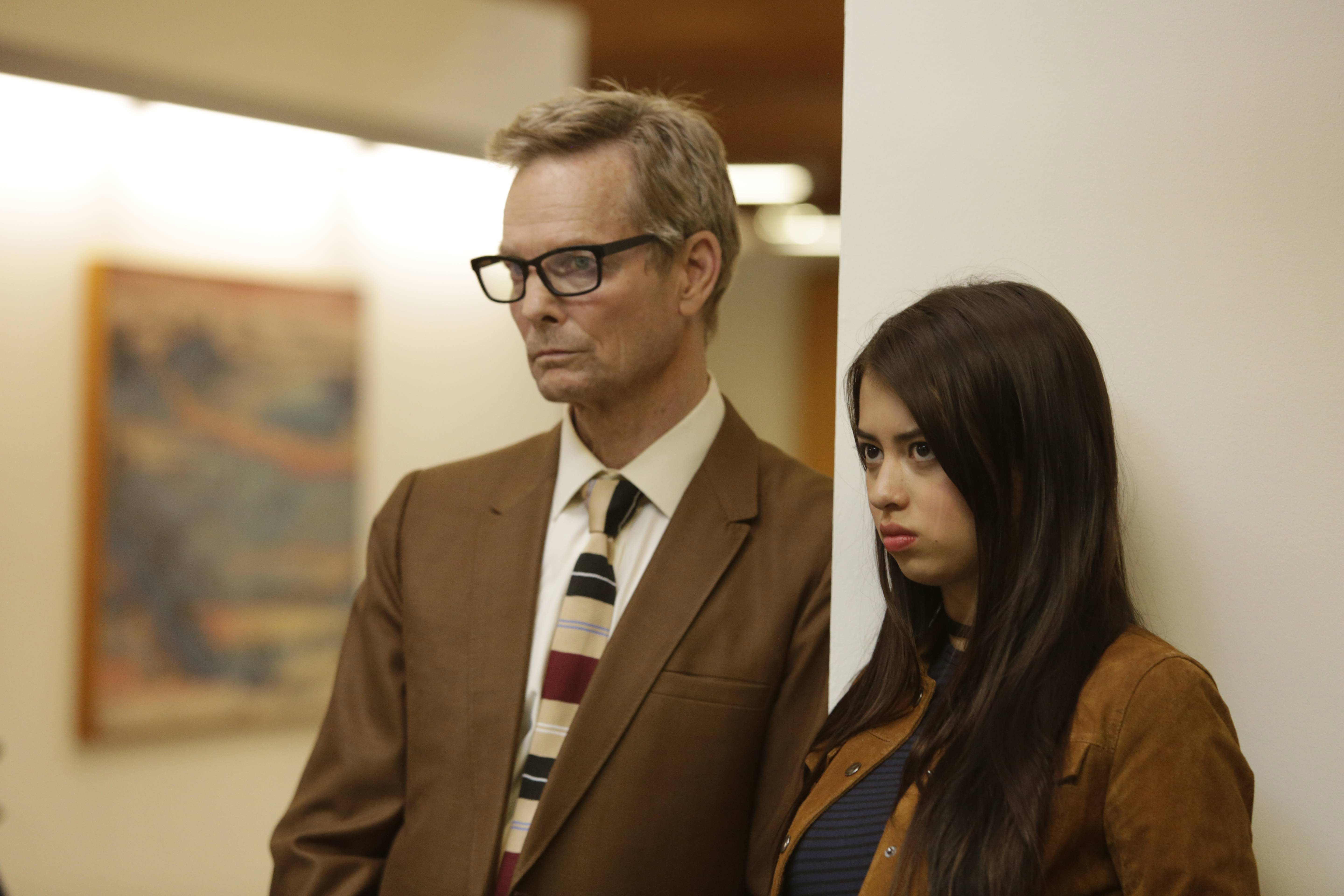 LEGION -- "Chapter 2" (Airs Wednesday, February 15, 10:00 pm/ep) -- Pictured: (l-r) Bill Irwin as Cary Loudermilk, Amber Midthunder as Kerry Loudermilk. CR: Michelle Faye/FX LEGION -- "Chapter 2" (Airs Wednesday, February 15, 10:00 pm/ep) -- Pictured: (l-r) Bill Irwin as Cary Loudermilk, Amber Midthunder as Kerry Loudermilk. CR: Michelle Faye/FX