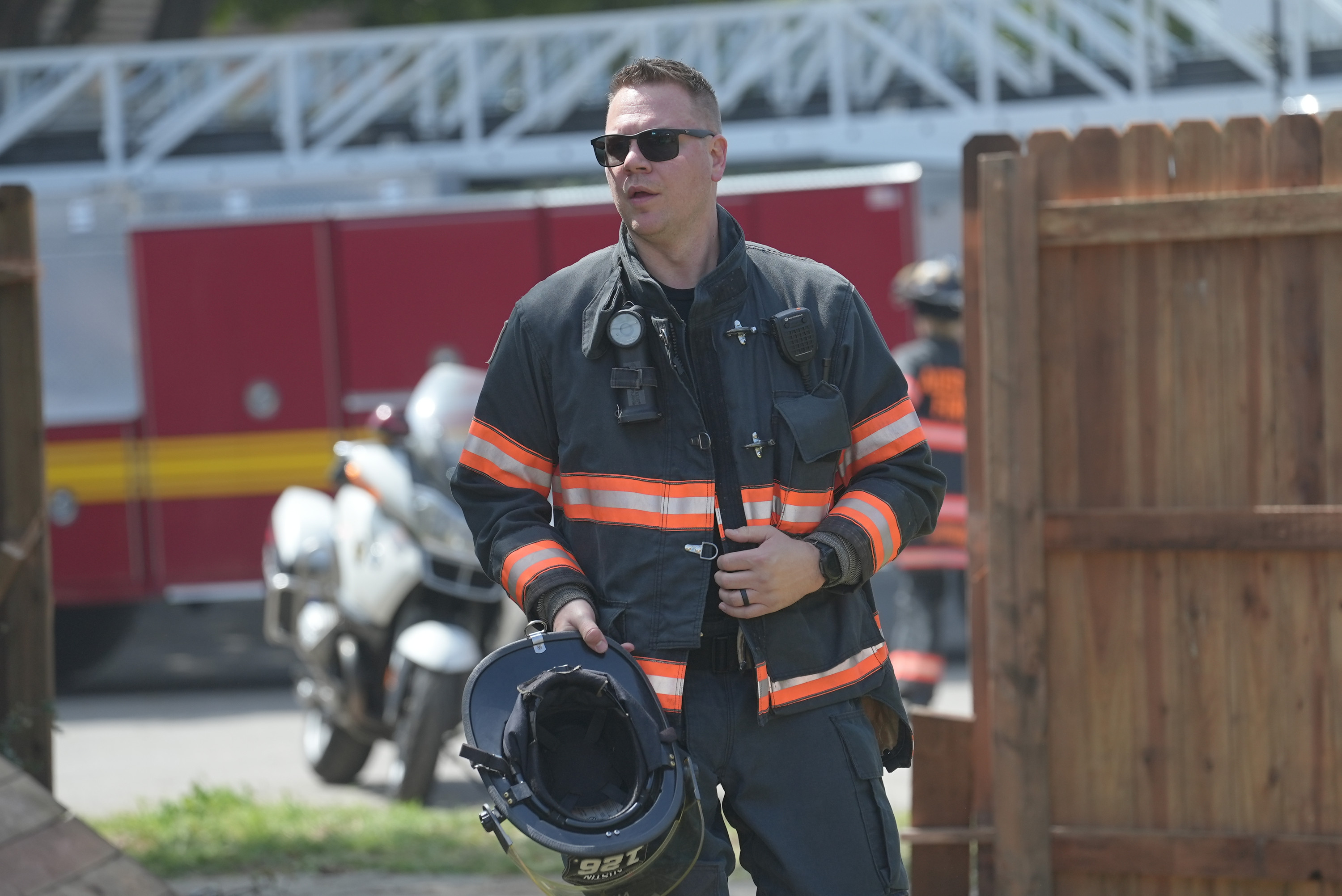 9-1-1 LONE STAR: Jim Parrack in the “Best “of Men episode of 9-1-1 LONE STAR airing Tuesday, May 16 (8:00-9:01 PM ET/PT) on FOX. © 2023 Fox Media LLC. CR: Kevin Estrada/FOX. 9-1-1 LONE STAR: Jim Parrack in the “Best “of Men episode of 9-1-1 LONE STAR airing Tuesday, May 16 (8:00-9:01 PM ET/PT) on FOX. © 2023 Fox Media LLC. CR: Kevin Estrada/FOX.