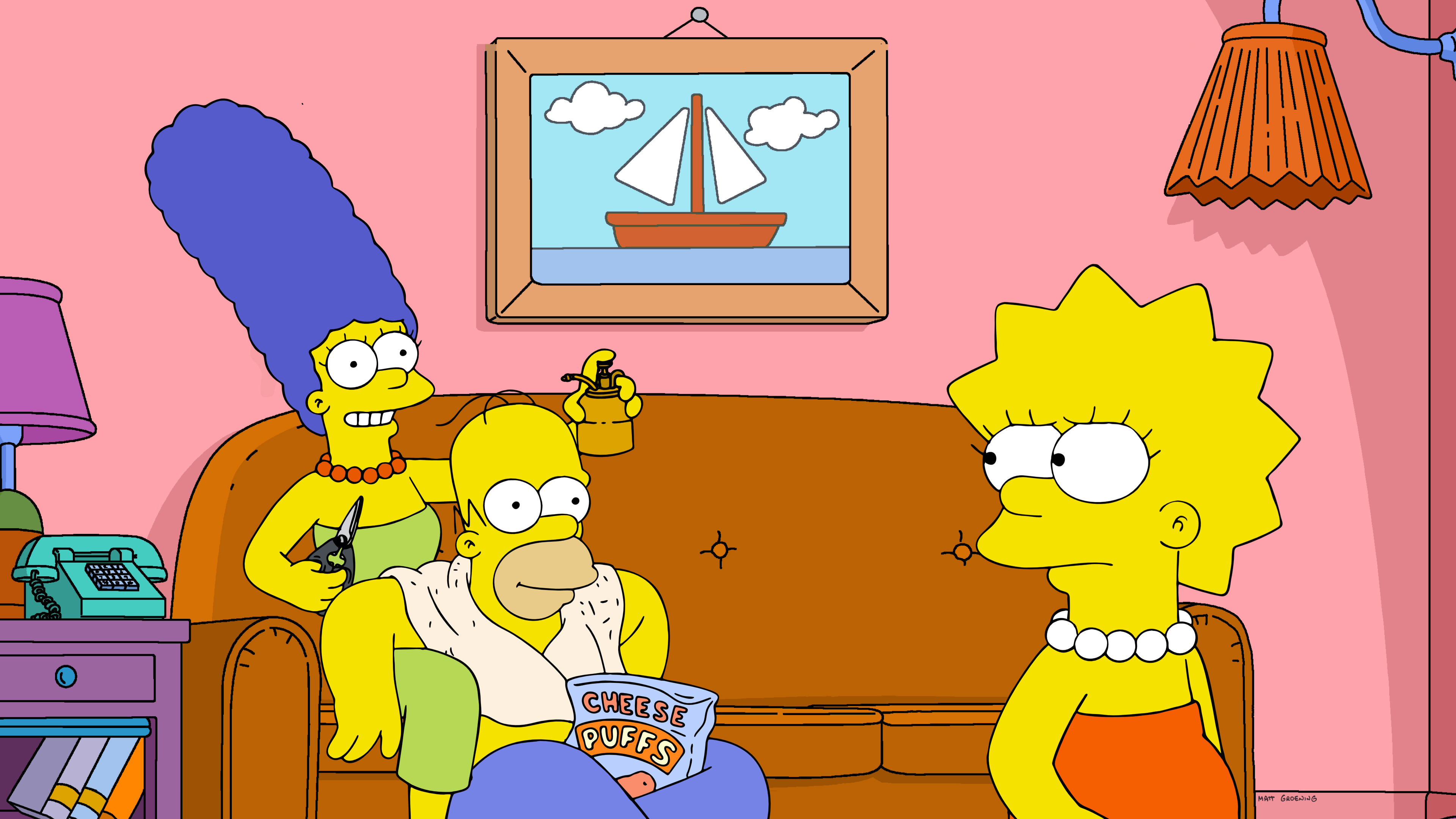THE SIMPSONS: When Homer and Marge are lost in an icy wilderness, they must push themselves to their limits to survive in the "Pixelated and Afraid"  episode of THE SIMPSONS airing Sunday, Feb. 27 (8:00-8:30 PM ET/PT) on FOX. THE SIMPSONS © 2022 by 20th Television. THE SIMPSONS: When Homer and Marge are lost in an icy wilderness, they must push themselves to their limits to survive in the "Pixelated and Afraid"  episode of THE SIMPSONS airing Sunday, Feb. 27 (8:00-8:30 PM ET/PT) on FOX. THE SIMPSONS © 2022 by 20th Television.