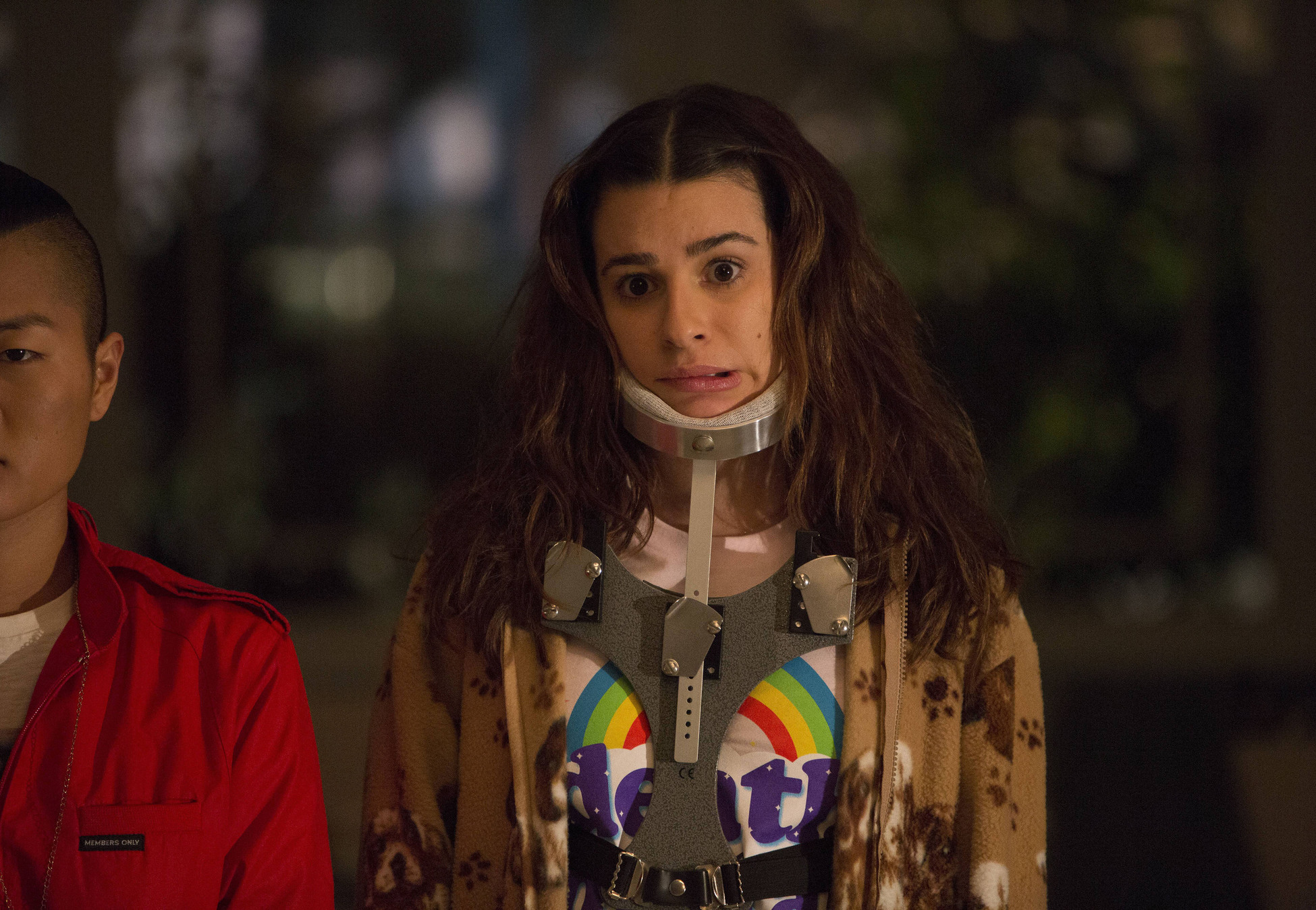 SCREAM QUEENS: Lea Michele stars as new Sorority pledge Hester on SCREAM QUEENS premiering September 2015 on FOX. ©2015 Fox Broadcasting Co. CR: Steve Dietl/FOX SCREAM QUEENS: Lea Michele stars as new Sorority pledge Hester on SCREAM QUEENS premiering September 2015 on FOX. ©2015 Fox Broadcasting Co. CR: Steve Dietl/FOX