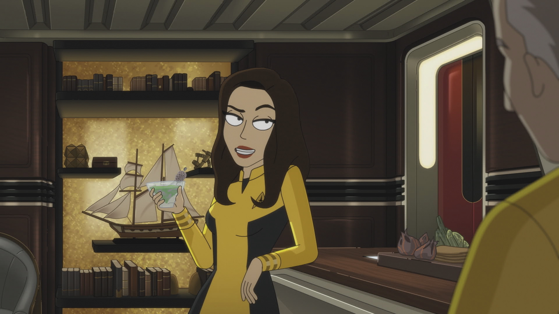 Rebecca Romijn as Una appearing in Star Trek: Strange New Worlds, streaming on Paramount+, 2023. Photo Cr: Paramount+ Rebecca Romijn as Una appearing in Star Trek: Strange New Worlds, streaming on Paramount+, 2023. Photo Cr: Paramount+