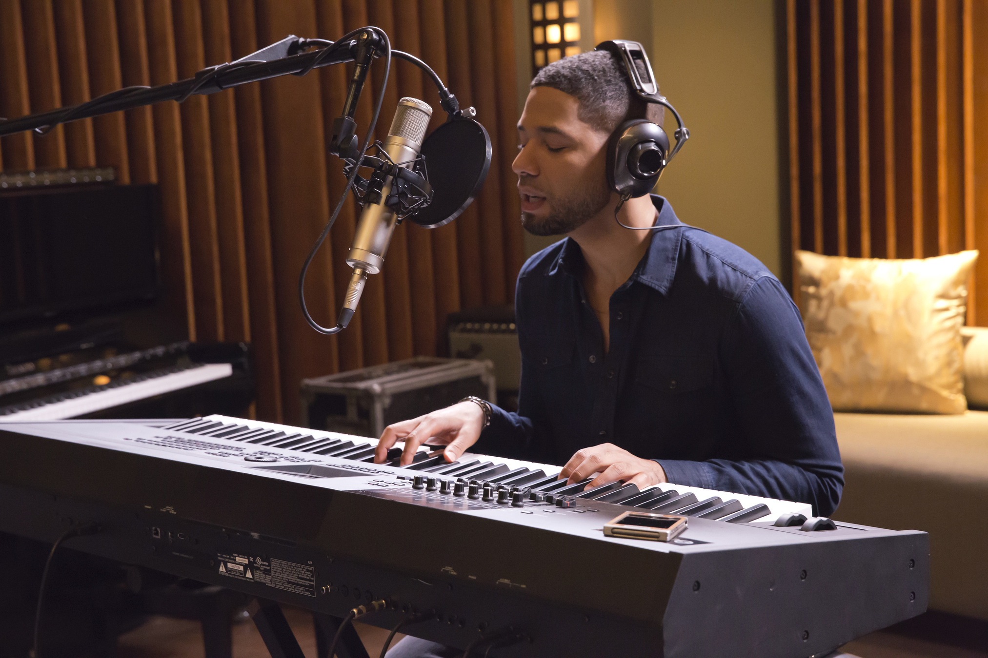 EMPIRE: Jussie Smollett in the âTrue Love Neverâ episode of EMPIRE airing Wednesday, Nov. 11 (9:00-10:00 PM ET/PT) on FOX. ©2015 Fox Broadcasting Co. Cr: Chuck Hodes/FOX. EMPIRE: Jussie Smollett in the âTrue Love Neverâ episode of EMPIRE airing Wednesday, Nov. 11 (9:00-10:00 PM ET/PT) on FOX. ©2015 Fox Broadcasting Co. Cr: Chuck Hodes/FOX.