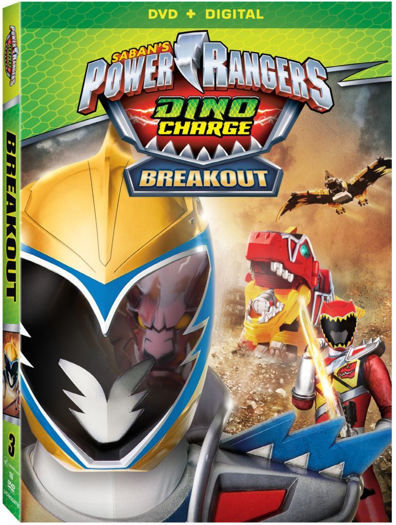 DVD Review: Power Rangers Dino Charge: Breakout